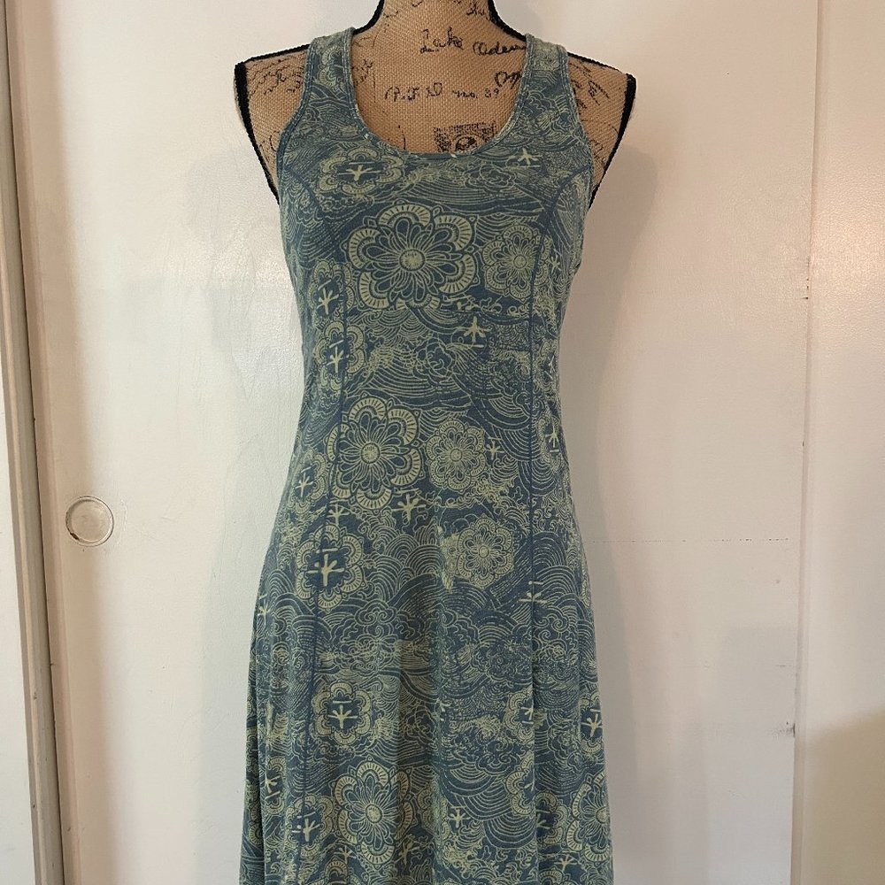 Soybu Racerback Sport Dress Knee Length with Built in Bra